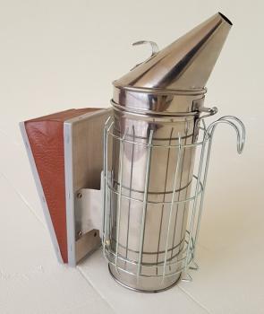 Smoker Edelstahl XL/ 10cm mit Schutzgitter